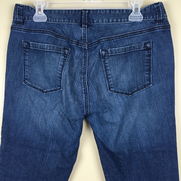 ATL ANN TAYLOR LOFT MODERN CROP JEANS - Picture 7 of 7